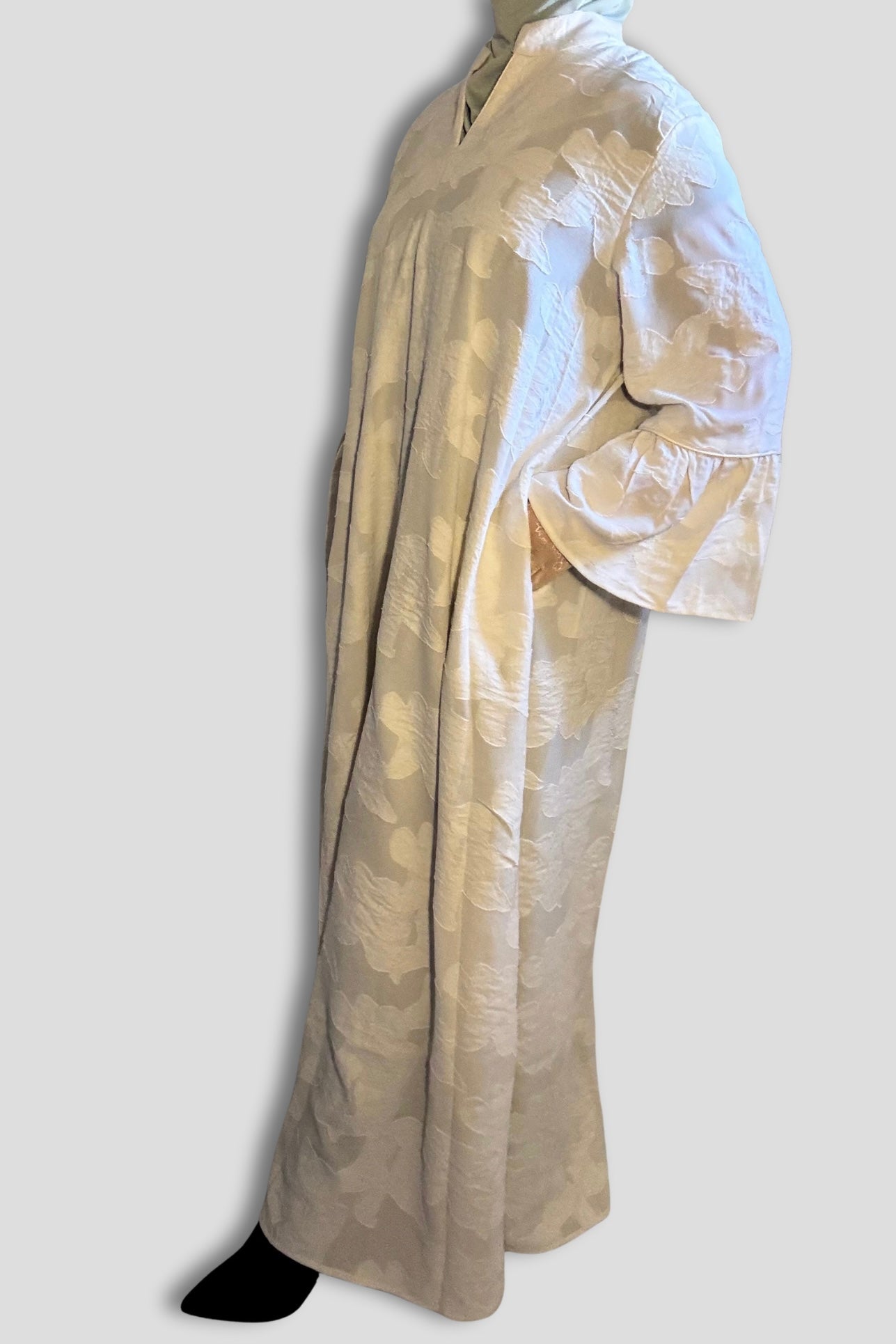 La Robe Jacquard - Crème