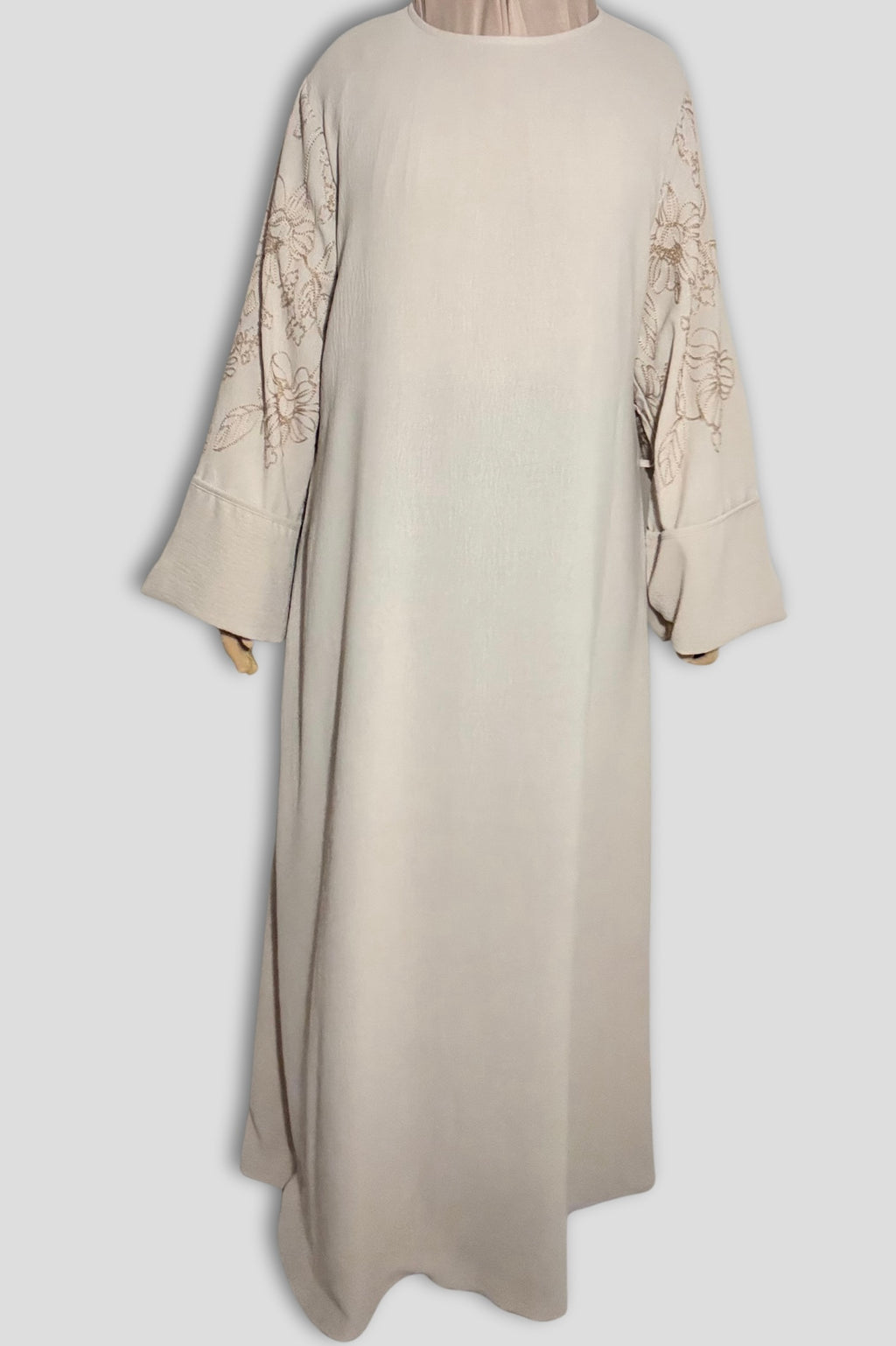 L’Abaya Brodée - Crème