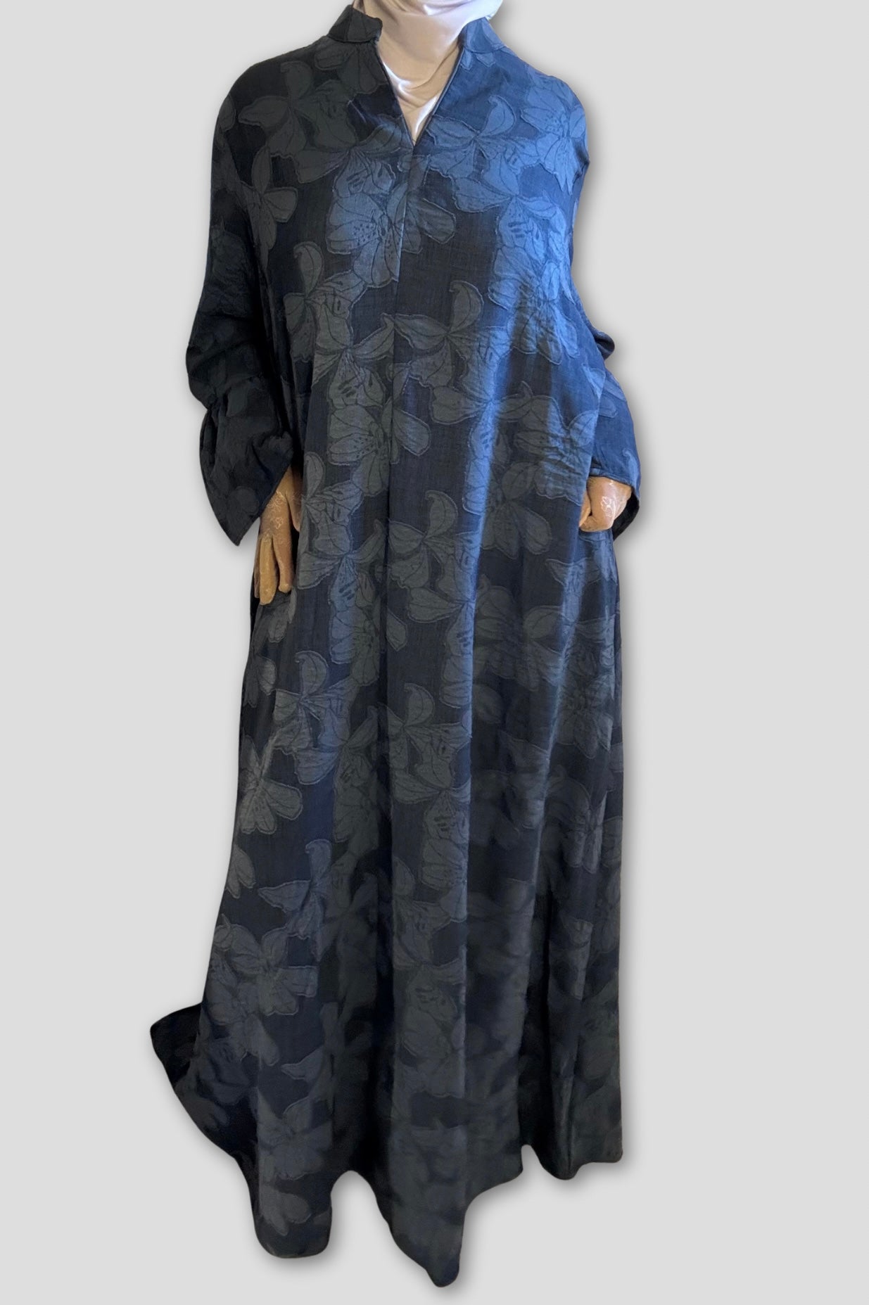 La Robe Jacquard - Bleu