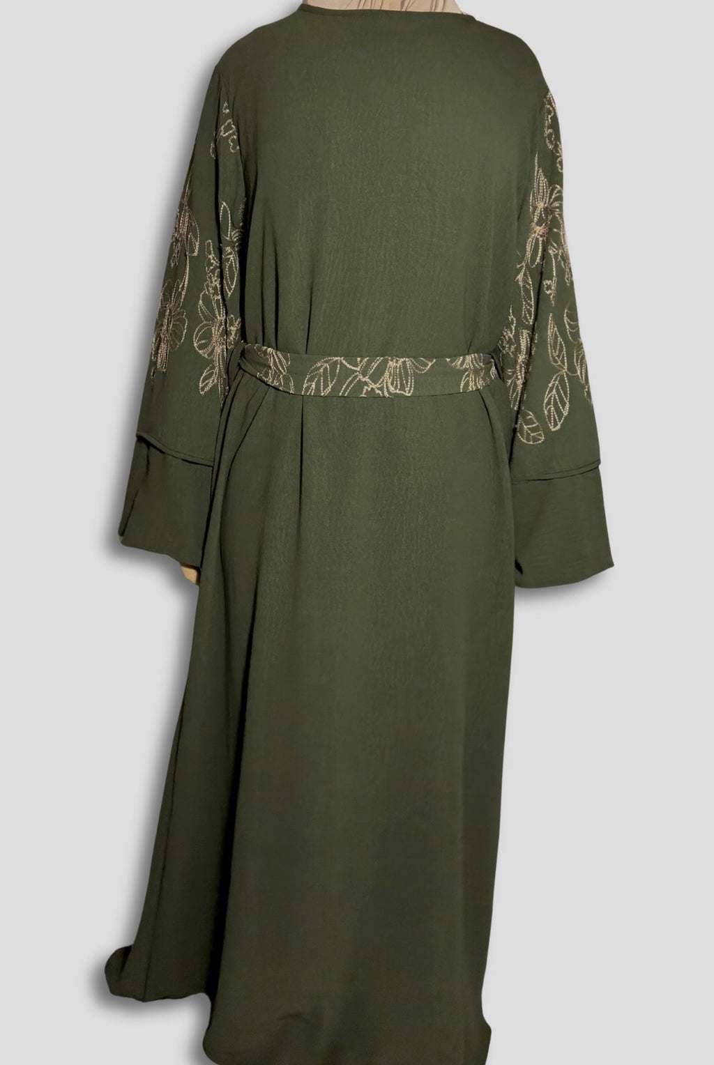 L’Abaya Brodée - Vert