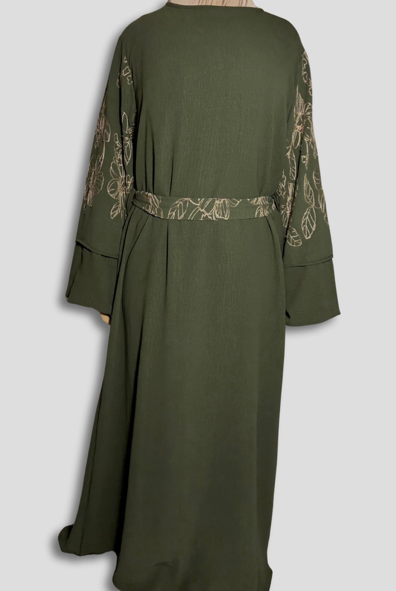 L’Abaya Brodée - Vert